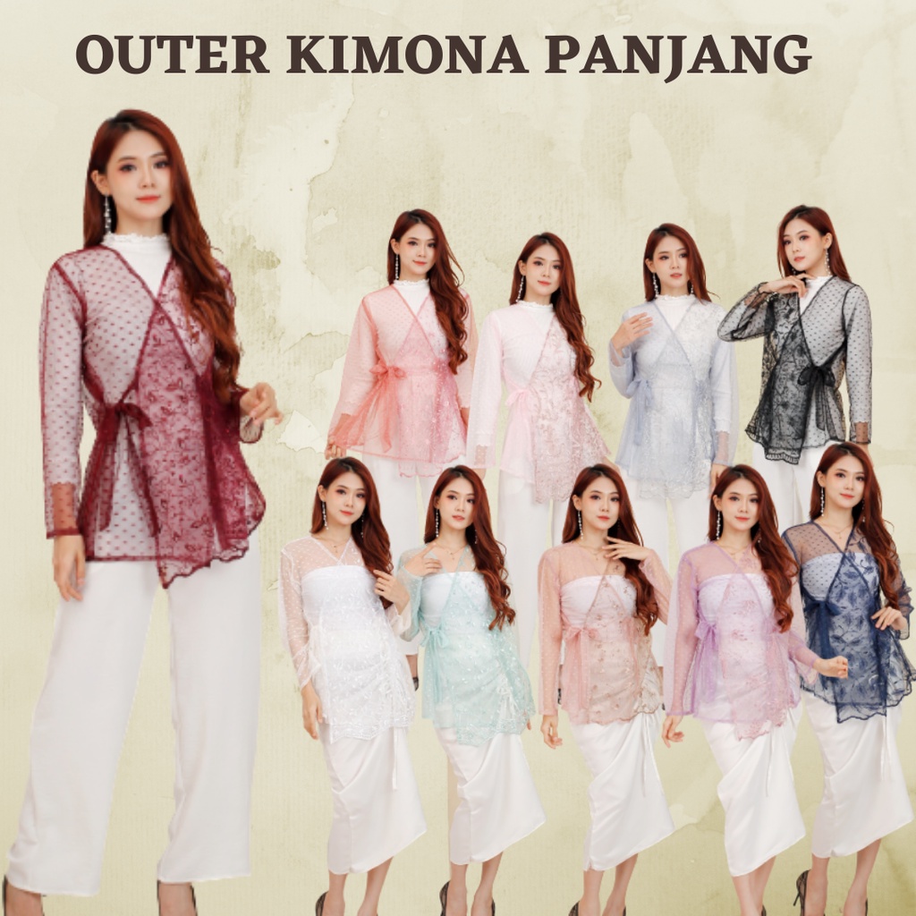 OUTER KONDANGAN KIMONA LENGAN PANJANG