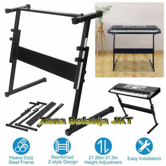 Terlaris Stand Keyboard Piano Digital Stand Keyboard Single Z Model