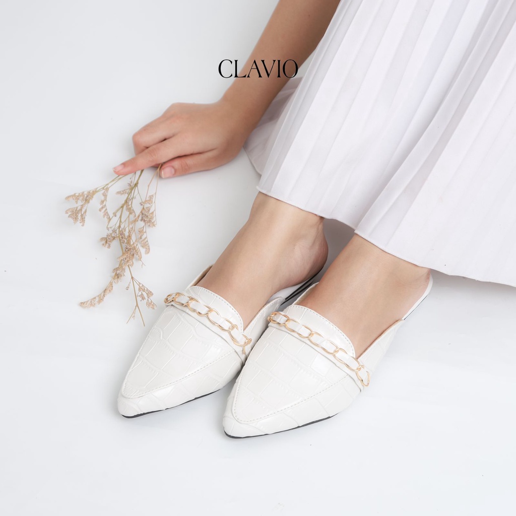 CLAVIO Davina Mules Flatshoes