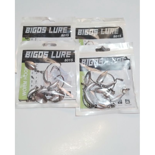 WORM HOOK BIGOS LURE SERI 8015