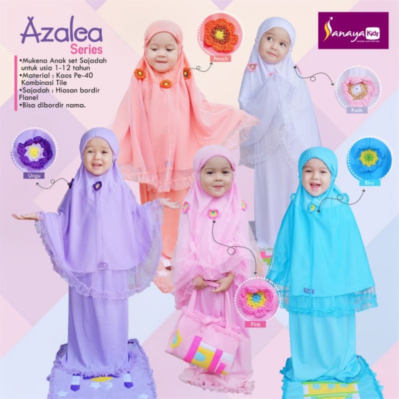Mukena Azalea by Sanaya Kids