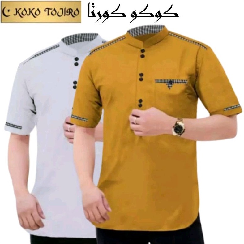 Baju Koko Baju Koko Kurta Tojiro Baju Koko Dewasa Baju Muslim Pria(G8T2) baju koko kurta dewasa ORIGINAL baju koko anak baju koko pria baju muslim pria baju koko couple ayah anak laki laki I7H6 baju koko premium IMPORT baju koko pria pria jumbo baju koko