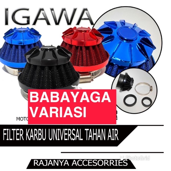 filter mini karbu water proof semua motor