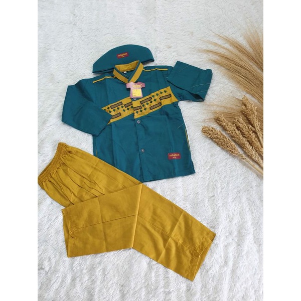 Baju Koko Anak Maulana Katun Sigaret Premium || Baju Koko Anak Premium Katun Sigaret Maulana
