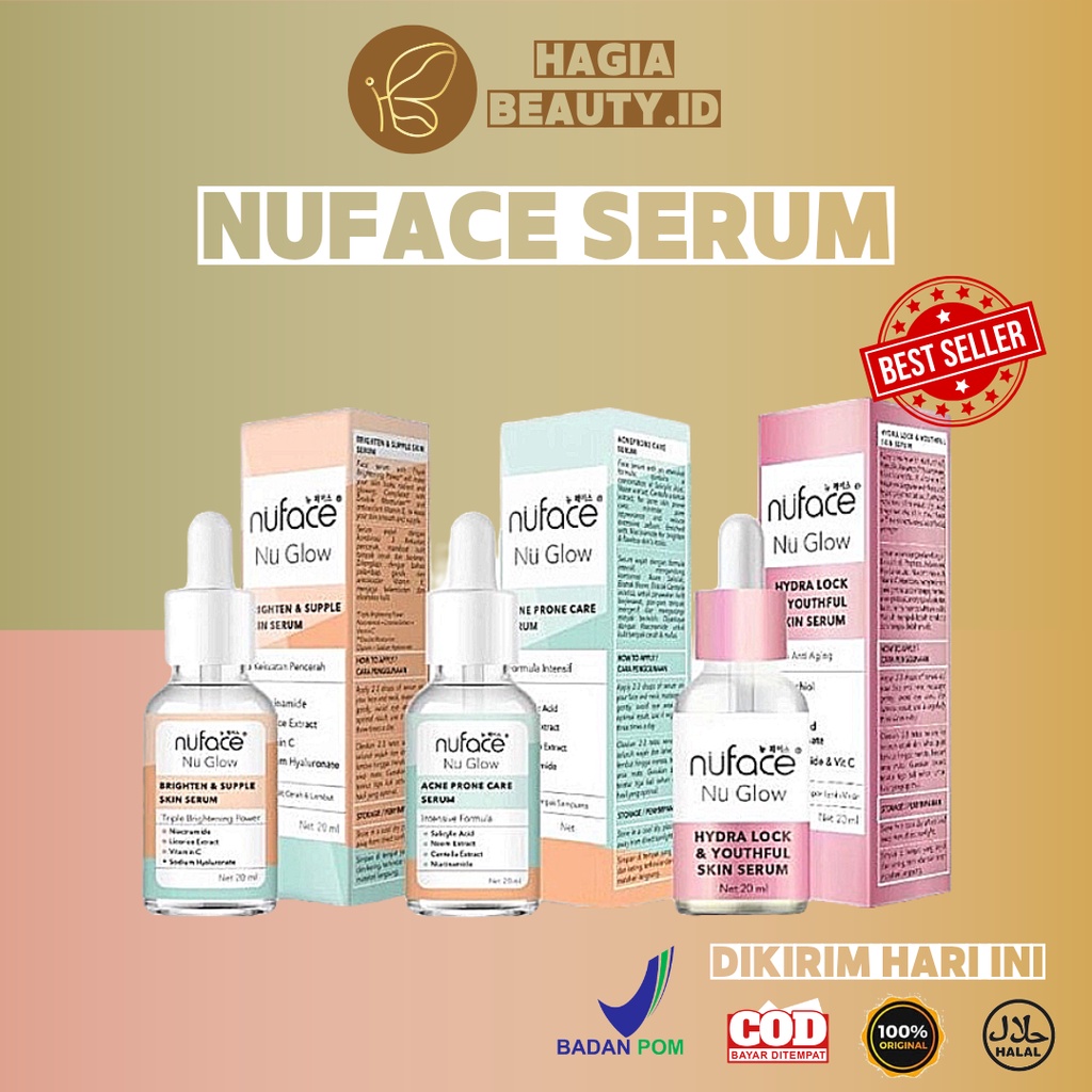 BISA COD - Nuface Serum Series 20ml NU FACE