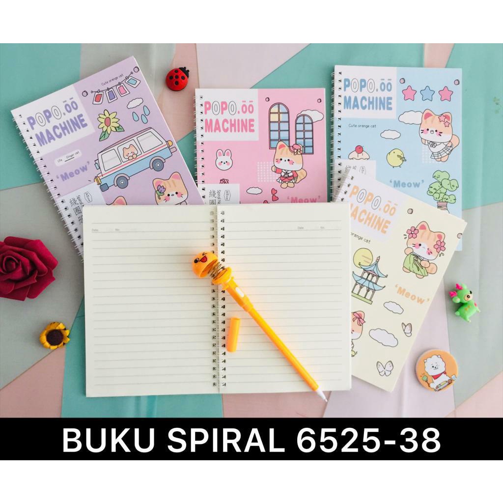 

AS888 - BUKU DIARY / AGENDA SPIRAL HARD COVER UKURAN A5 KARAKTER CUTE GIRL ISI 88 HALAMAN WZ-6525-26