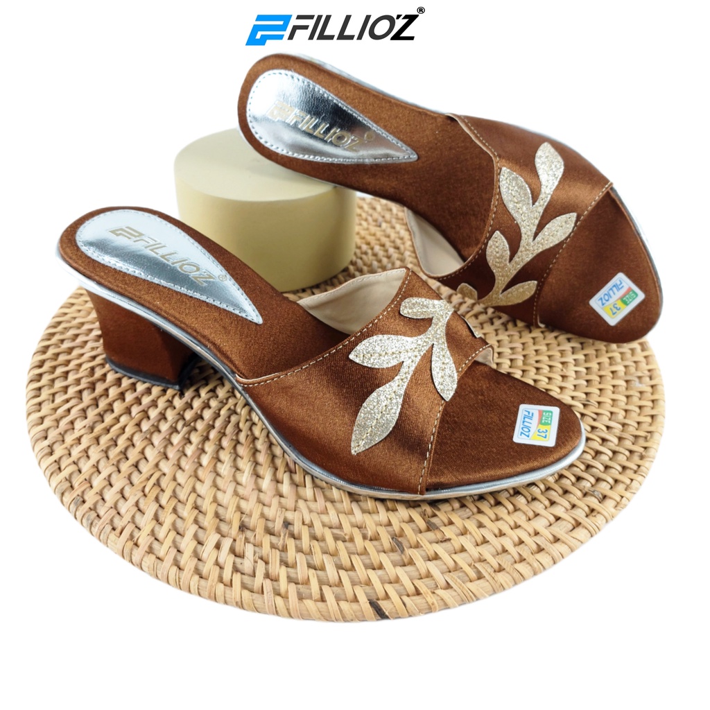 SANDAL WEDGES PESTA WANITA FILLIOZ P4 MURAH HARGA GROSIR