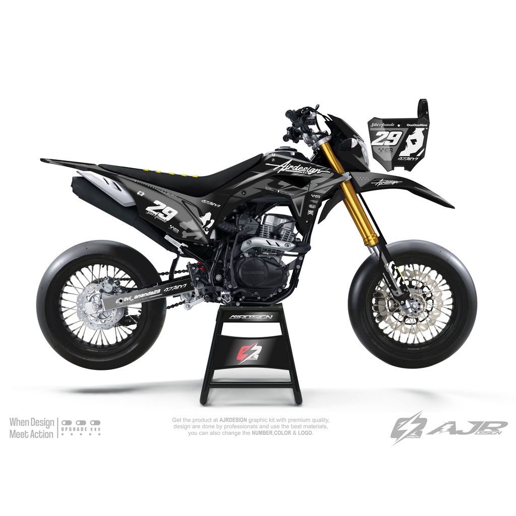 DECAL CRF 150L SUPERMOTO