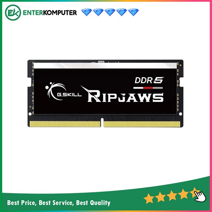 Gskill Ripjaws SO-DIMM DDR5 PC38400 32GB F5-4800S3838A32GX1-RS