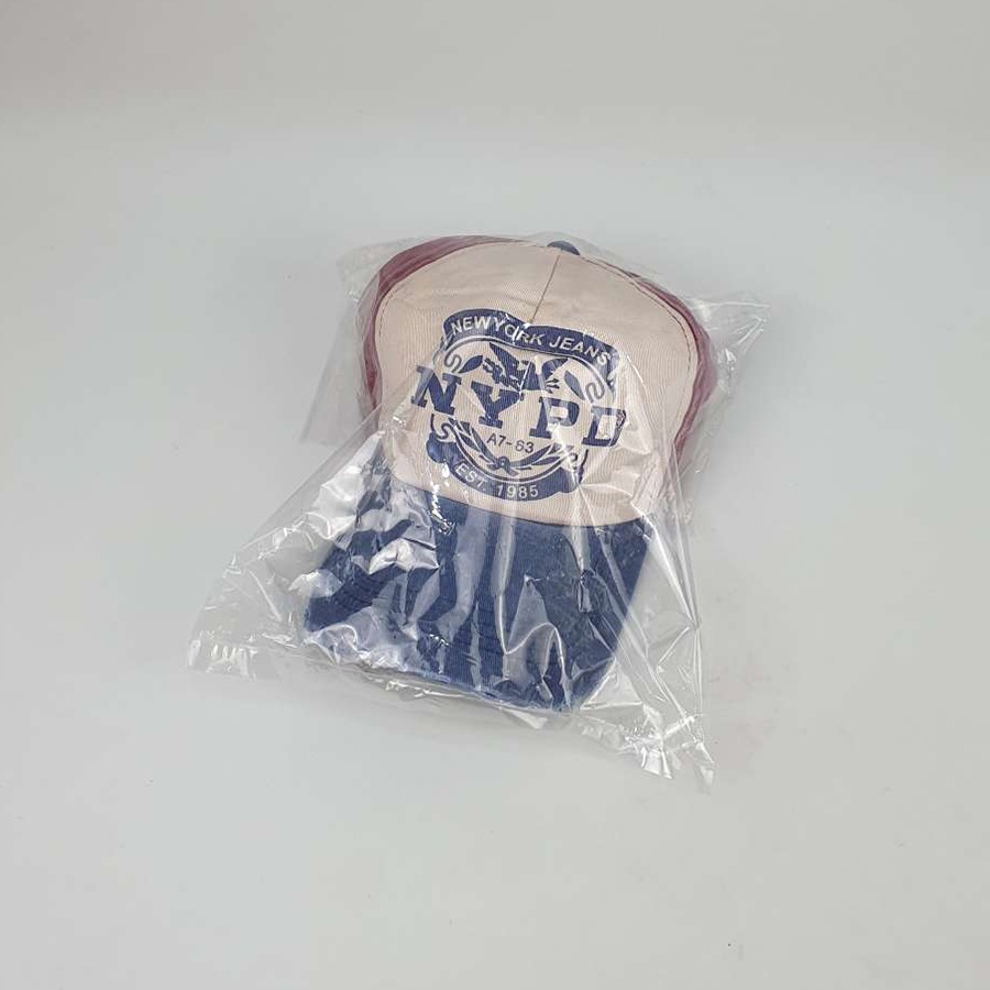 FLB Topi Baseball Snapback NYPD Sport Fashion - S8R - Blue