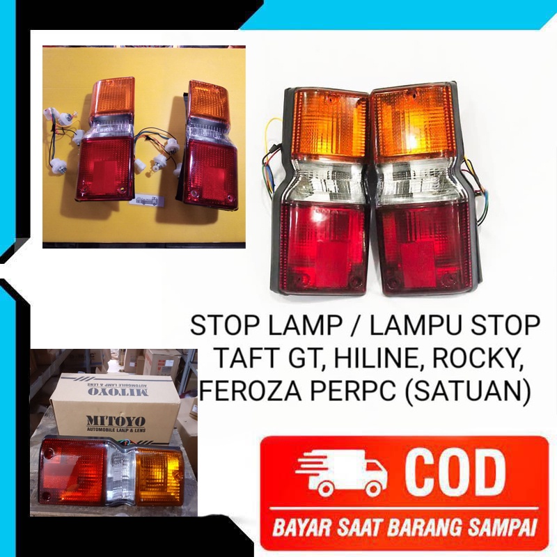 LAMPU STOP MOBIL TAFT - FEROZA - ROCKY - HILINE