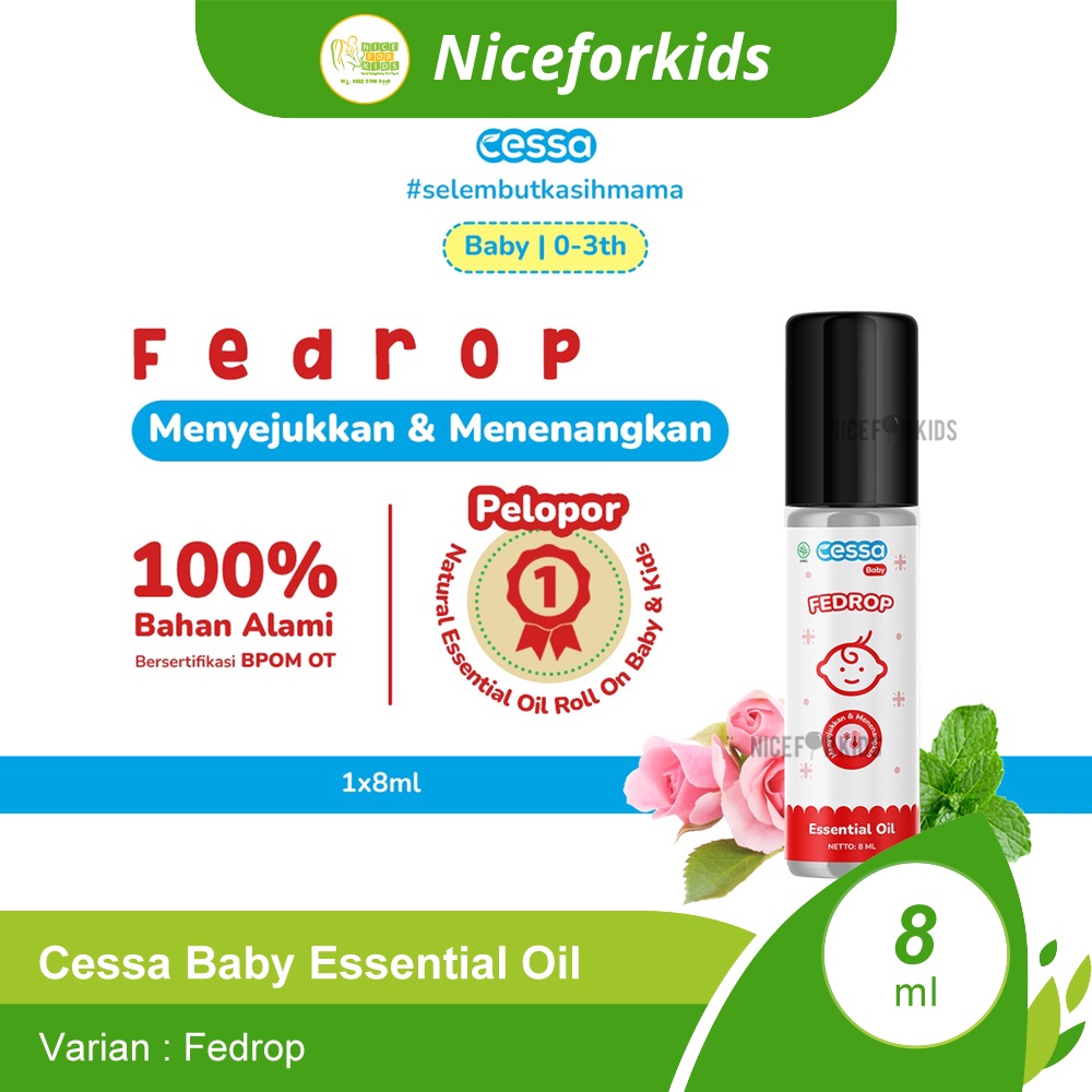 Cessa Baby Essential Oil 8 ml / Essential Oil Roll On 8ml