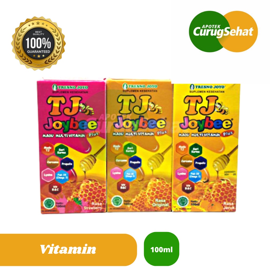 

Tresno Joyo TJ Joybee Original Madu Multivitamin (100 ml)