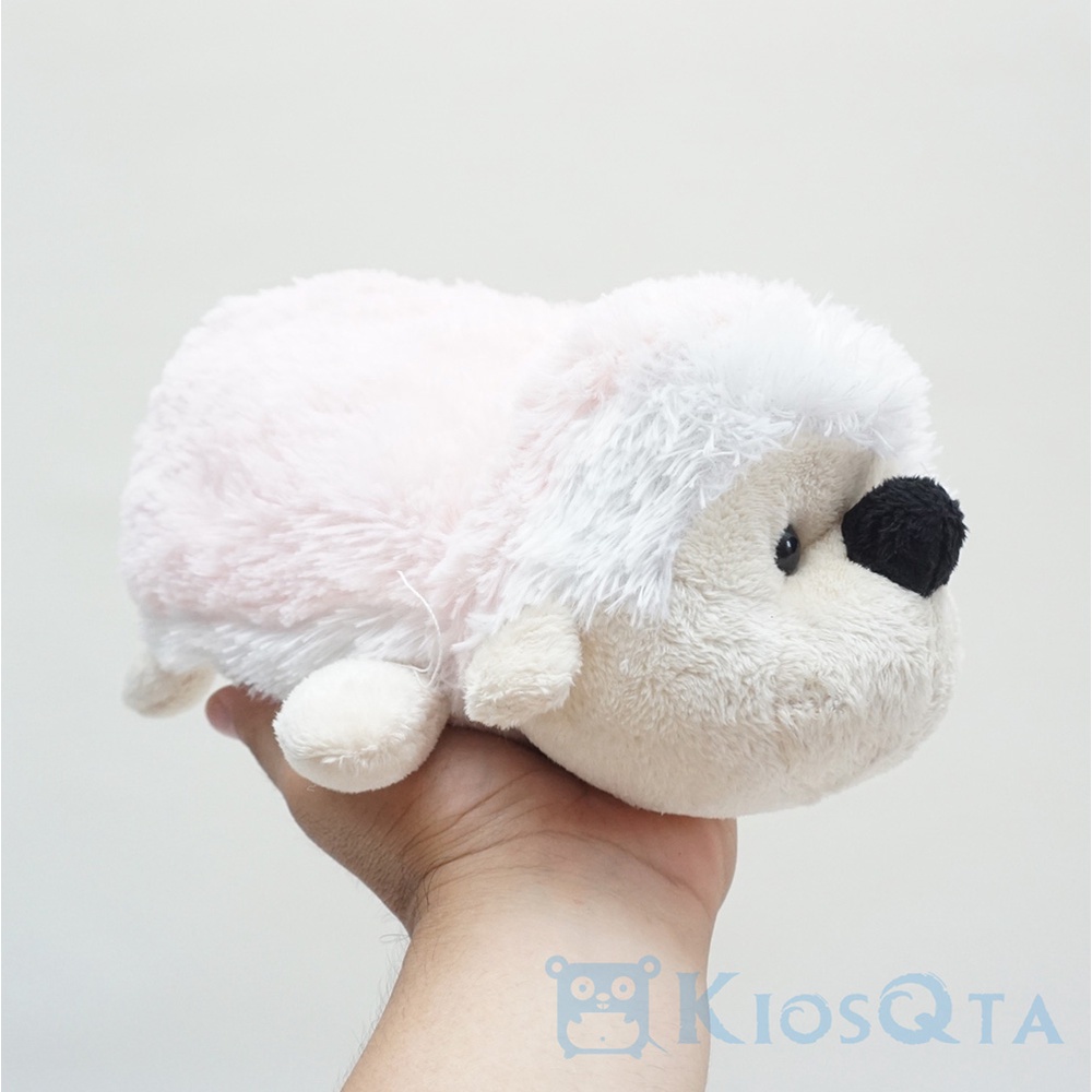 boneka landak mini pink muda medium