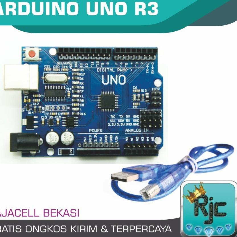 Dijamin Ori>/ Uno R3 SMD HIGH QUALITY Mega328 CH340G Compatible for Arduino Uno R3