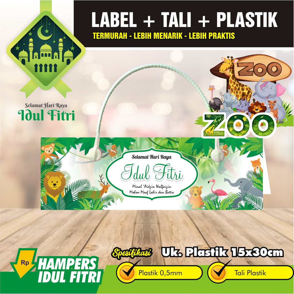 

Plastik Lebaran Hampers Bingkisan Snack Lucu Viral Kekinian