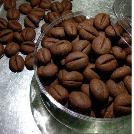 

Kue Kering/ Kue Lebaran/ Kue Cemilan Coffee Bean 500gr