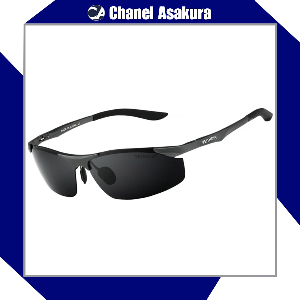 Kacamata Pria UV Polarized Veithdia - 6529