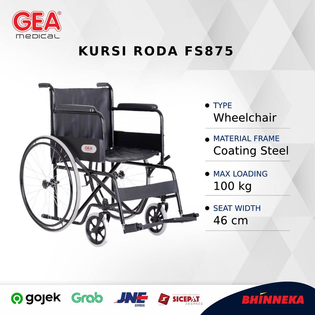 GEA Kursi Roda FS875