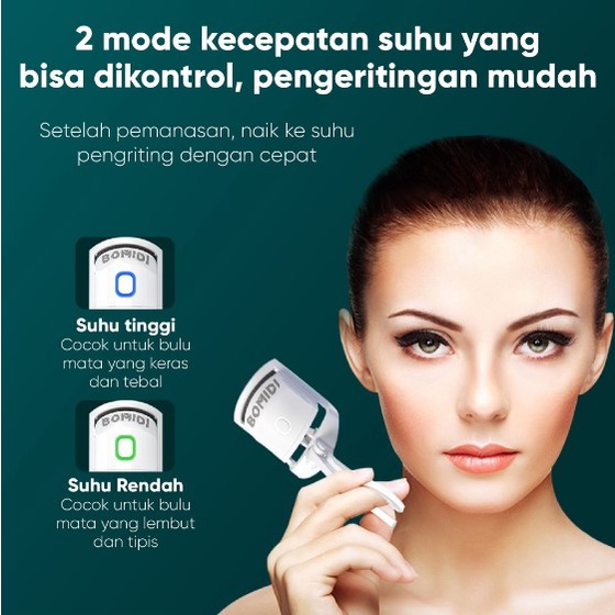 BOMIDI Electric Eyelash Curler EC1 Eye Curling Penjepit Bulu Mata