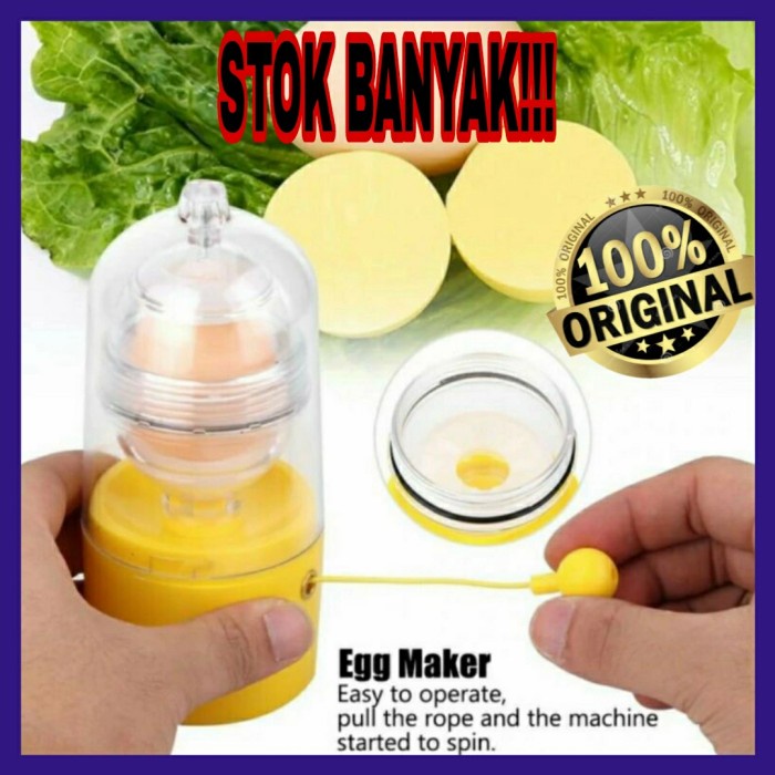 Whisk Alat Pencampur Kuning Telur / Alat Pengocok Telur / Golden Egg Maker