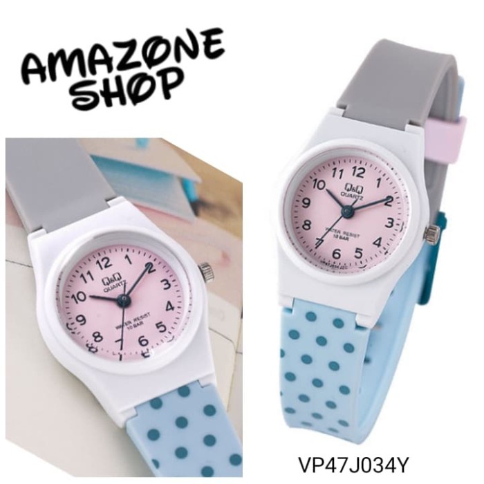 Jam Tangan Wanita & Anak Original Q&Q Qnq Vp47J034Y Qq Watch Series