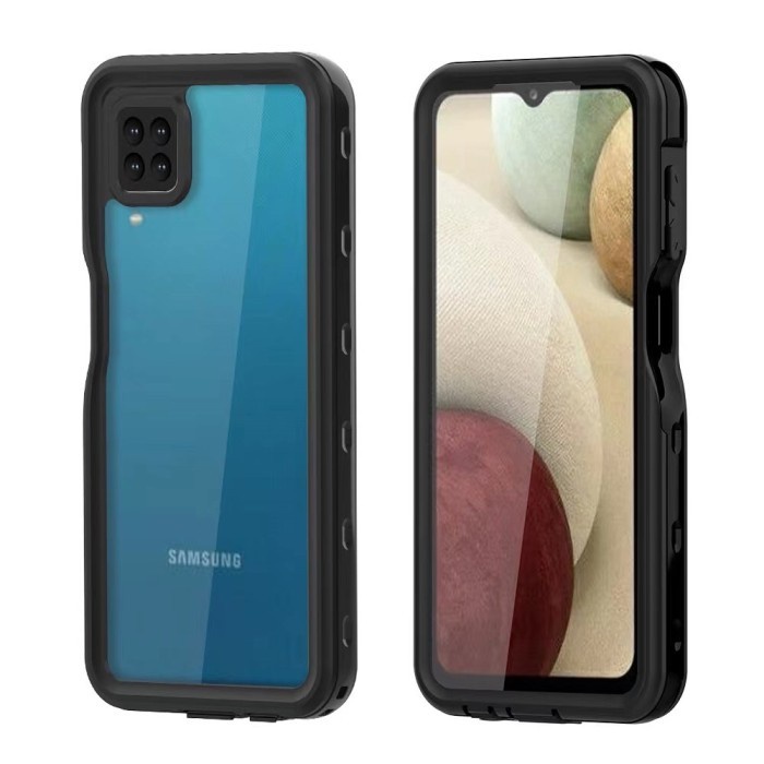 Casing Samsung Galaxy A12 Waterproof Protect Softcase Cover Soft Case