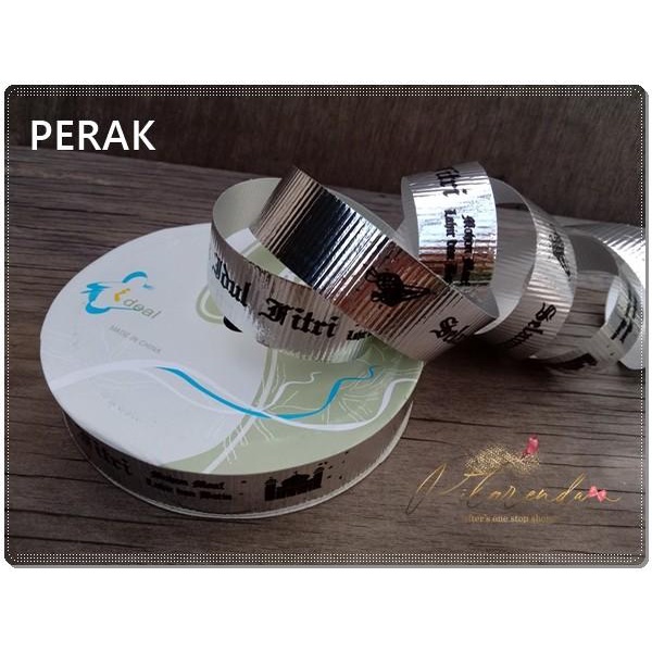 

Alb-17 : Pita Idul Fitri Metalik 2 Cm - Perak 004