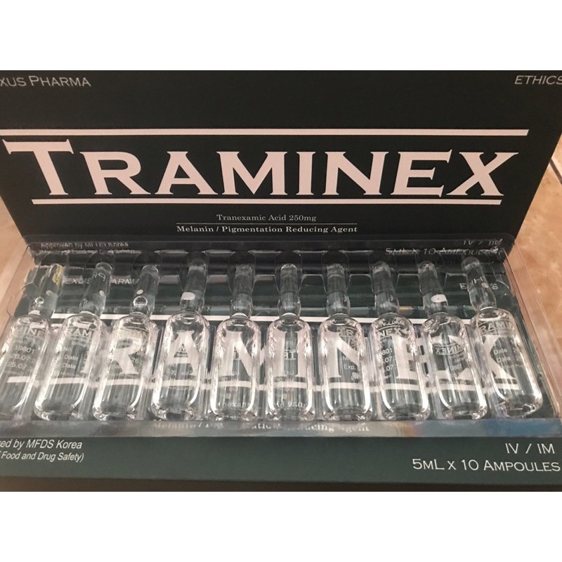 [Ecer] Traminx Whitening Booster Putih Glowing Infus Anti flek melasma