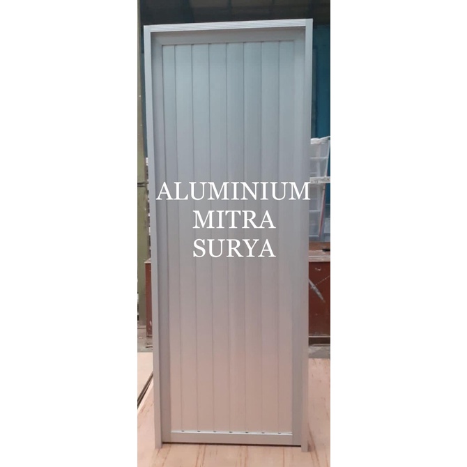 Pintu Aluminium Pintu Kamar / Pintu Kamar Mandi Spanrel Aluminium Emeraldmartt
