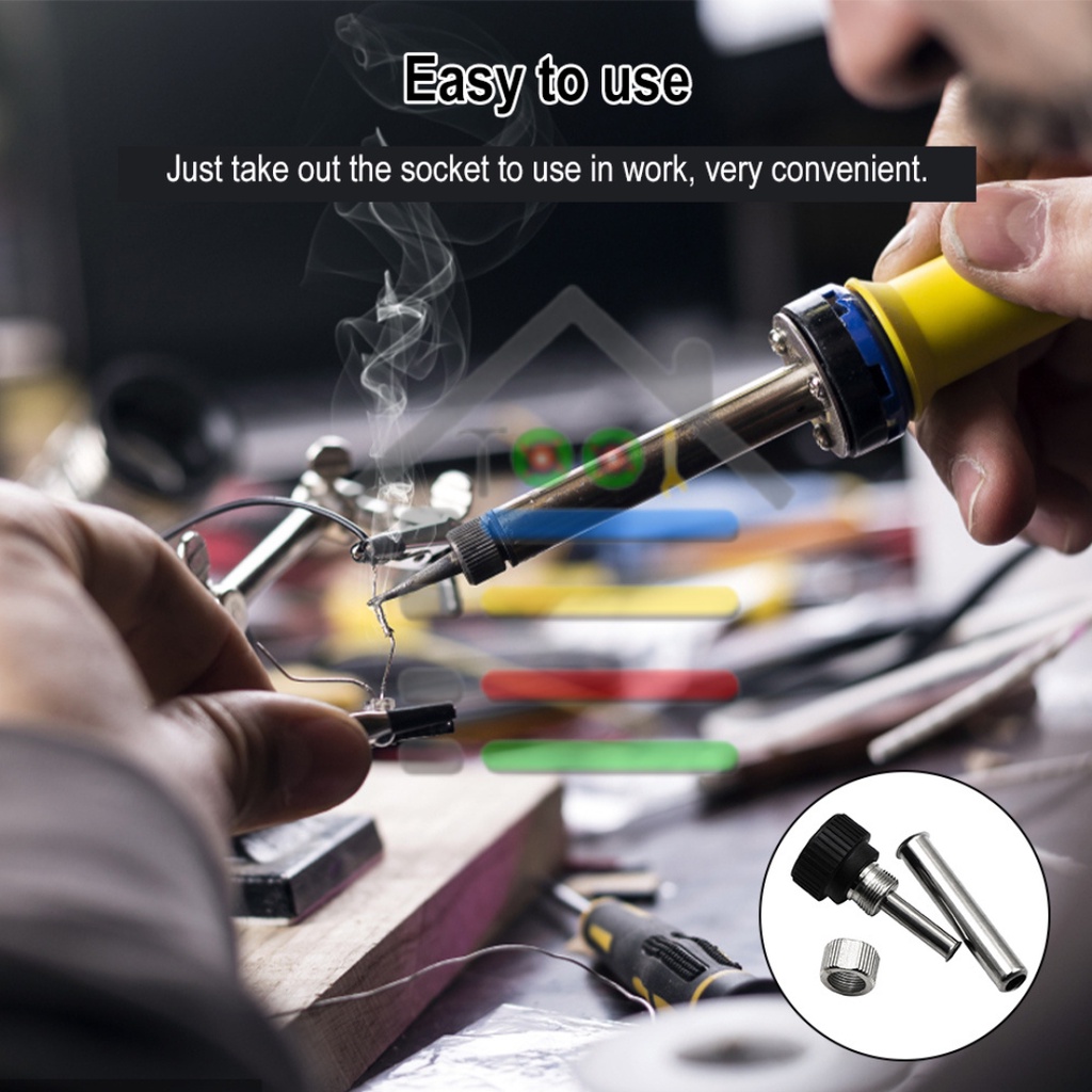 SOLDERING STATION 936 HANDLE BUSHING ADAPTOR DESOLDERING IRON  AKSESORIS