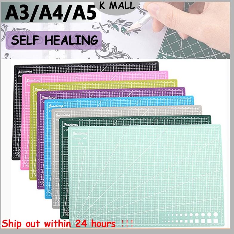 

[COD] Kmall A3/A4 PVC Cutting Mat Double-sided Cutting Pad Board DIY Tool Cutting Board-Papan Alas Potong Kertas 8344