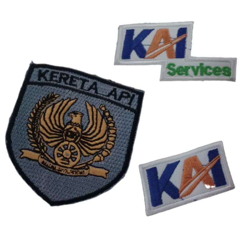 LOGO KAI || KAI SERVICE || LOGO KERETA API || LOGO KAI BORDIR