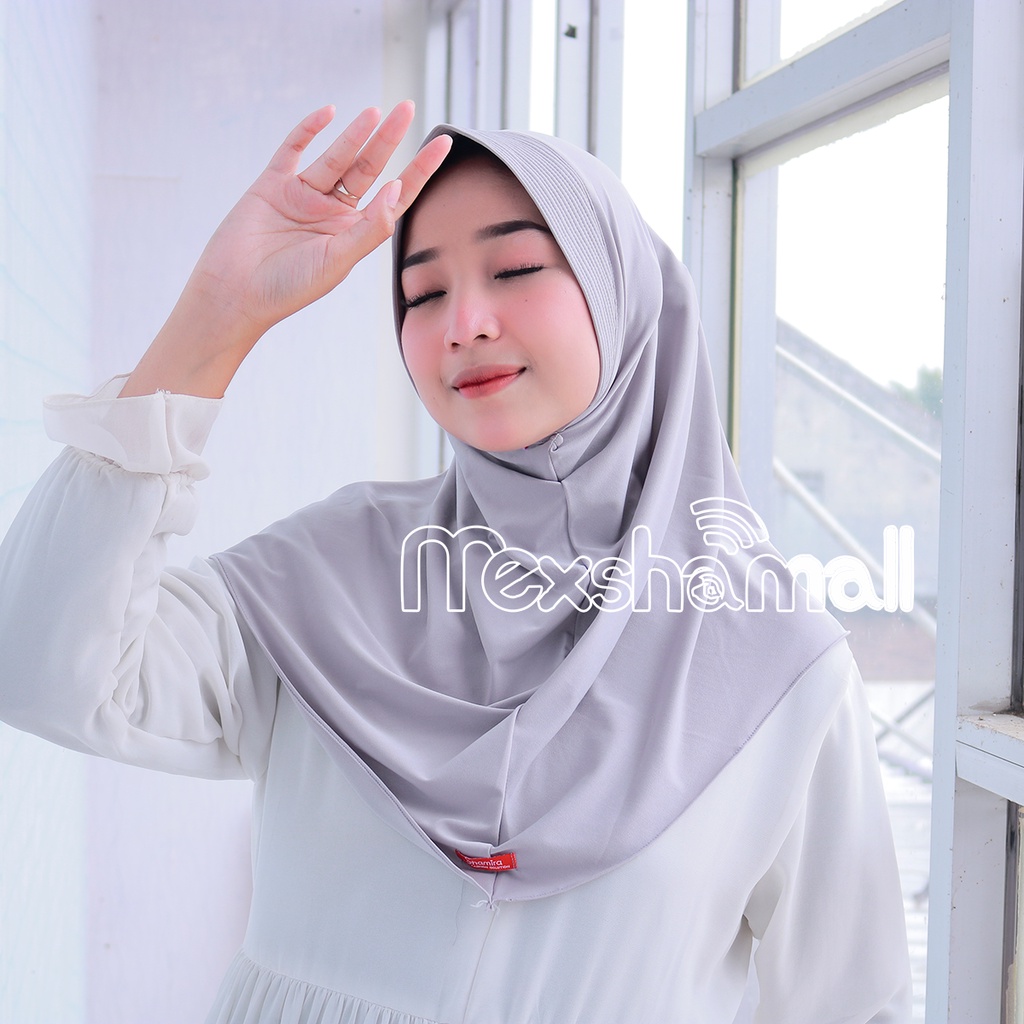 Hijab Bergo Jersey Premium Ukuran SML I Jilbab Bergo Hamidah Menutup Dada Pet Antem Asna Ameena Alena By Shamira