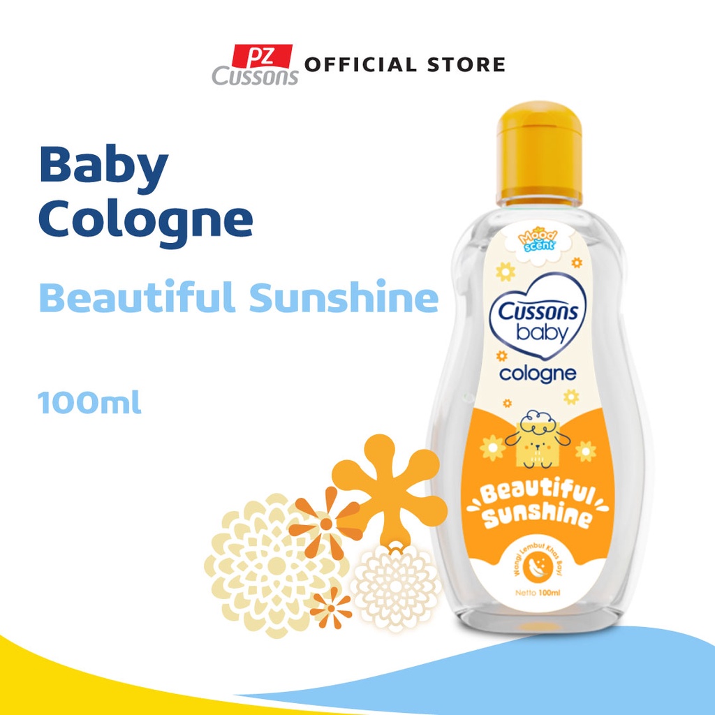 Cussons Baby Cologne Beautiful Sunshine - Minyak Wangi Bayi 100ml