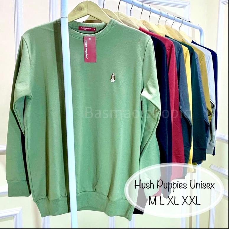 TERLARIS Sweater Hush Puppies Hpps Pria Sweter Couple Pasangan Switer Polos