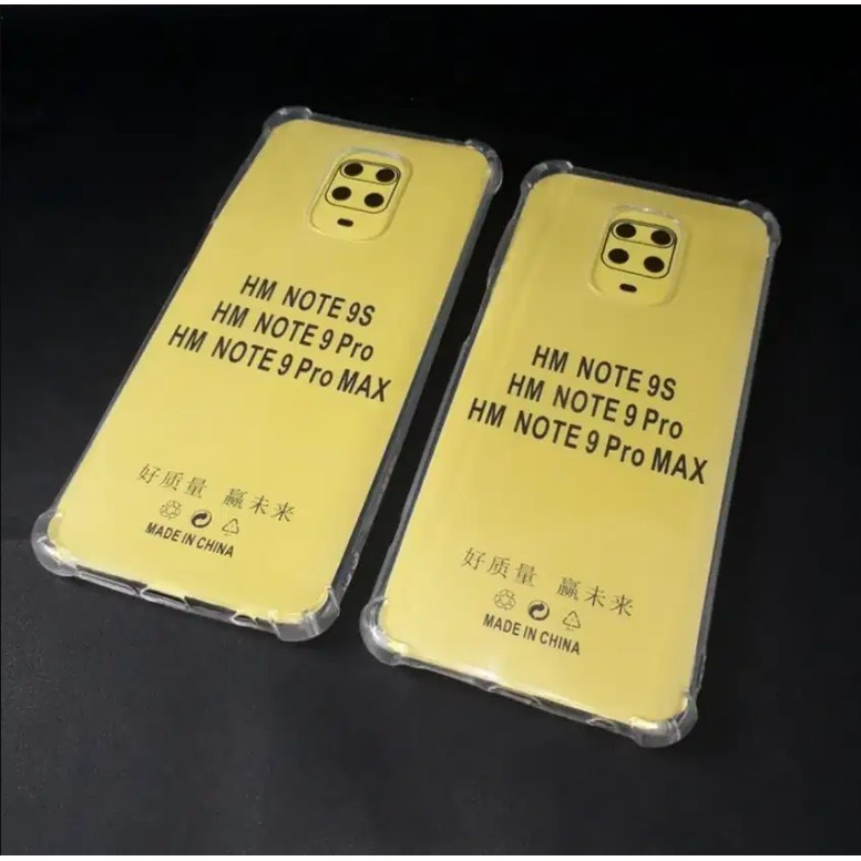 Anti Crack Xiaomi Redmi Note 9 Silikon Case AntiCrack  Bening Xiaomi Note 9