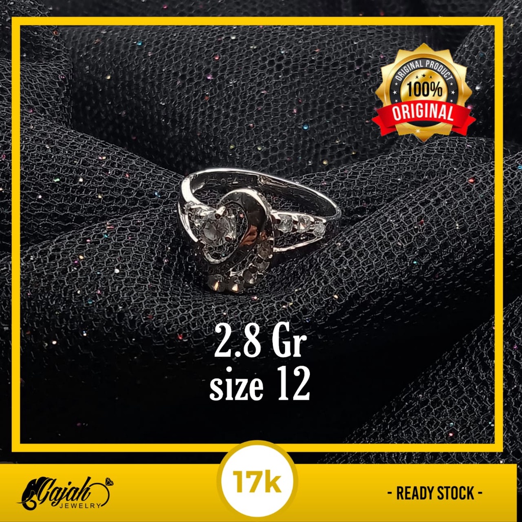 Cincin Emas 17K - 2.8 Gr Kadar 750 - 4390