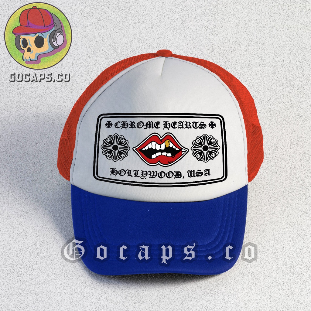 Gocaps - Topi Jaring Trucker Chrome Unisex (Premium Quality) - Matty V2