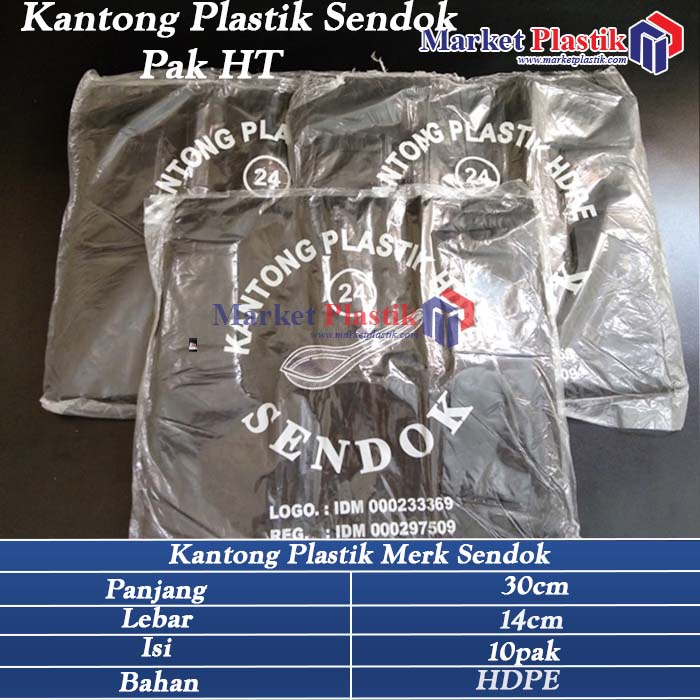 Kantong Kresek Hitam / Kantong Plastik HD / Kantong Plastik Sendok Ht