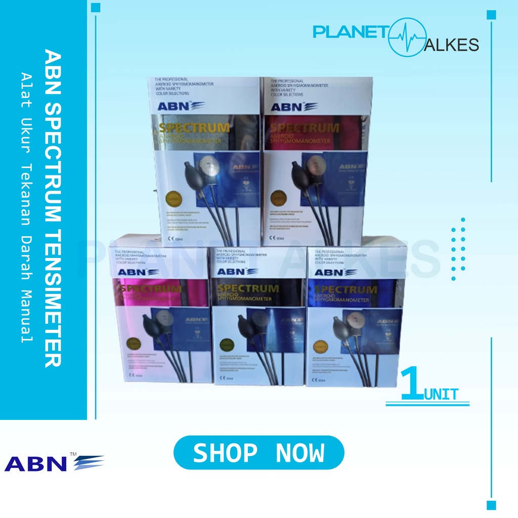 Tensimeter Manual ABN Spectrum - Tensi Aneroid Jarum - Alat Ukur Tekanan Darah Manual