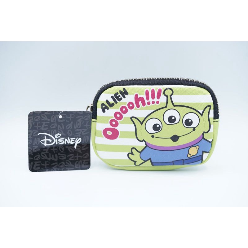 Alien Toy Story Dompet Kunci Mobil Koin Kartu Card Pouch Disney Green Man