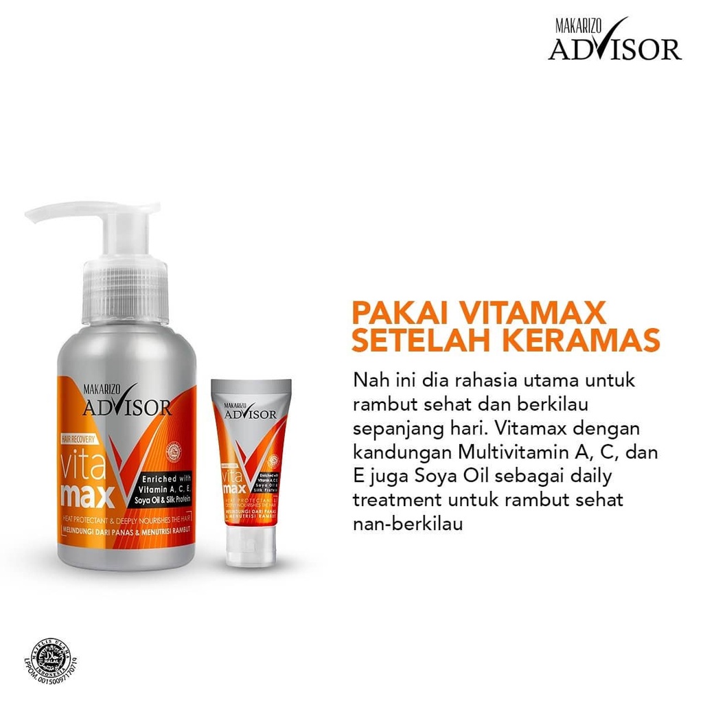 Makarizo Advisor Hair Recovery Vitamax | Vitamin Rambut