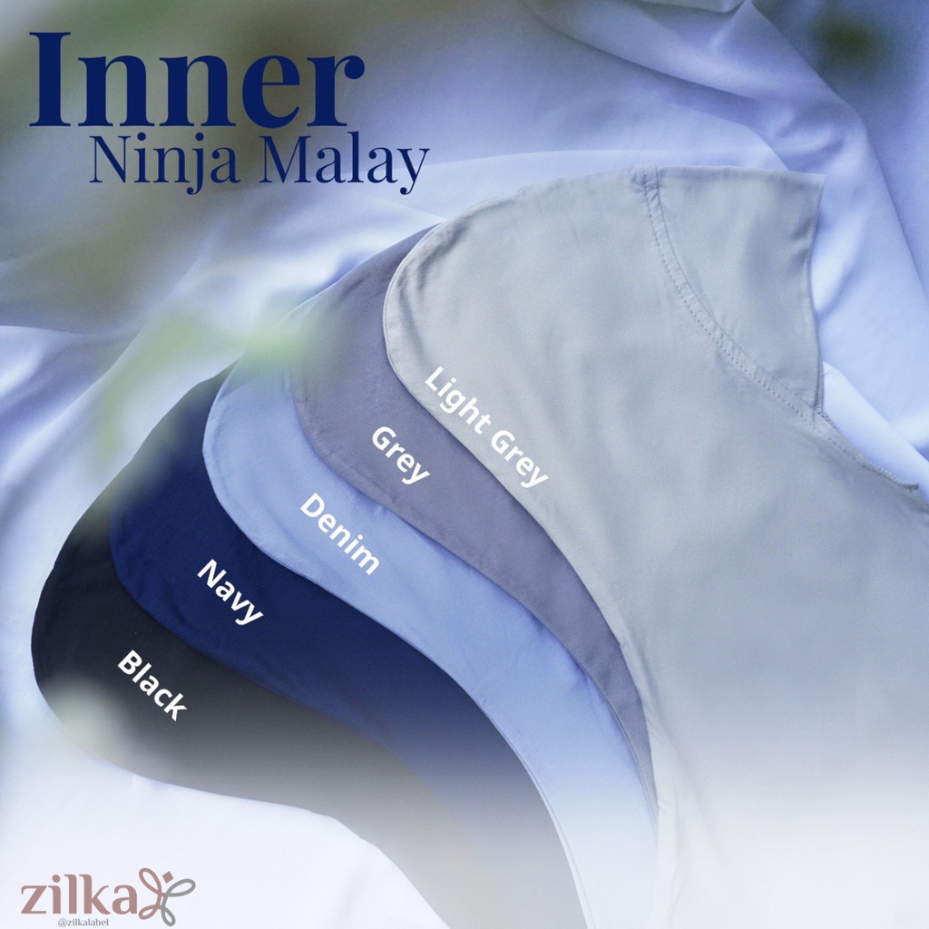 INNER NINJA MALAY/ Ciput Ninja/ Iner Hijab/Daleman Jilbab Ninja Ciput Ninja Cepol/ Inner Kualitas Premium Tanpa Bikin Pusing/ Ninja Malay Ciput Bikin Nyaman Dipakai/ Ciput Hijab Terbaru Wanita Anti Budeg/ Iner Rayon Premium