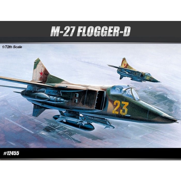 Terlaris Model Kit Academy 1/72 M-27 Flogger-D