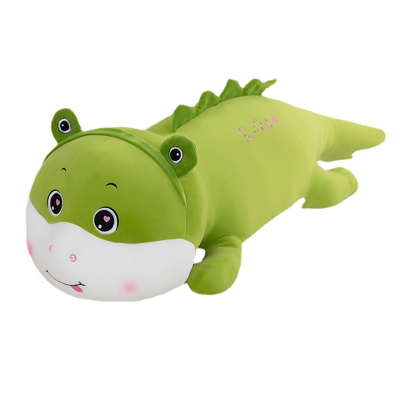 Boneka Dinosaurus Pakai Hodie Keropi Bahan Plush