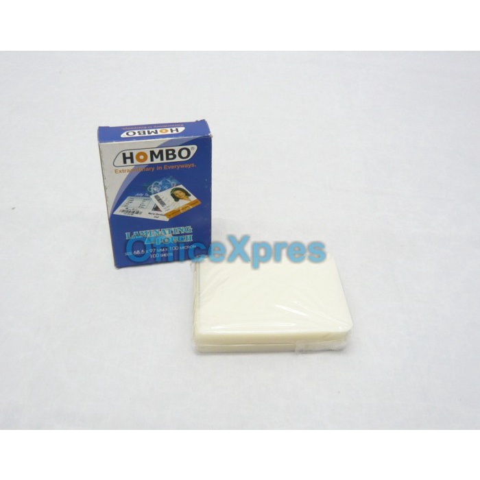 [Now Ready] Laminating Film Ukuran Id Ktp 100Mic Hombo [Laminating]