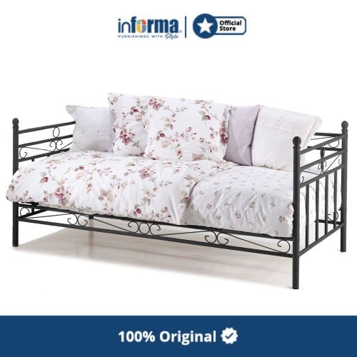 Terlaris Informa - Billy Tempat Tidur Daybed - Hitam