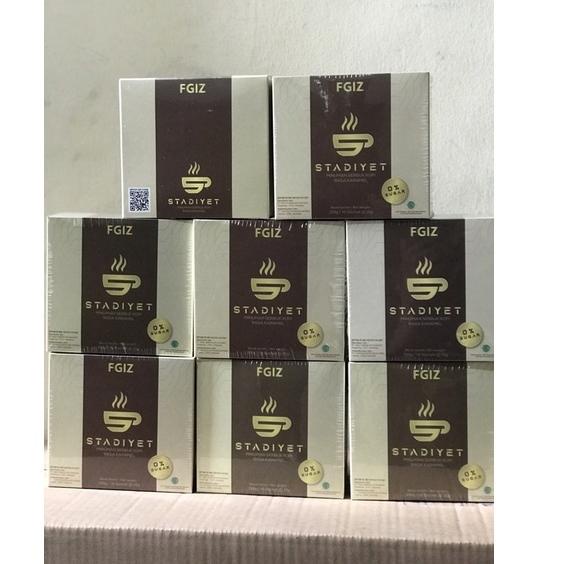 

PROMO 3.3 YEAR SALE STADIYET COFFEE, Coffee Box, 10sachet, Kopi diet, BPOM, HALAL MUI .,.,