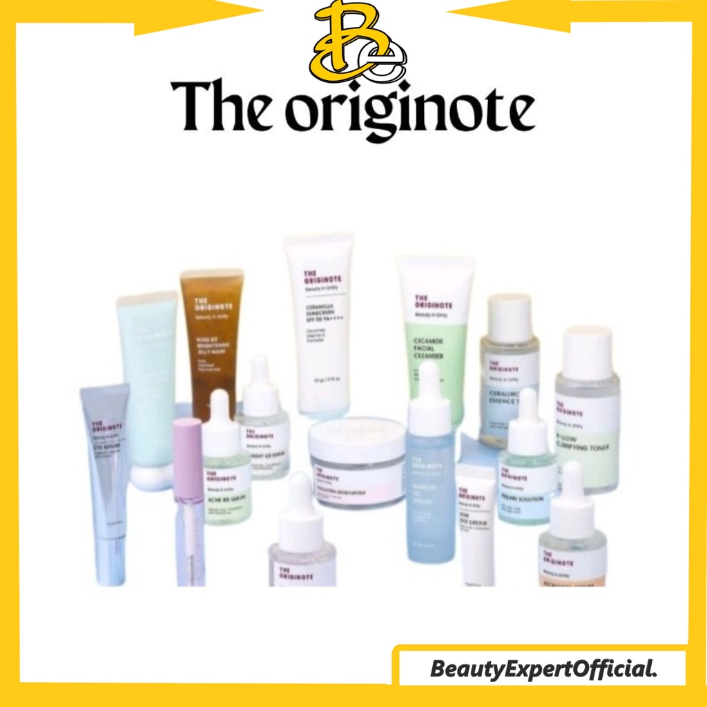 ⭐️ Beauty Expert ⭐️ The Originote SERIES | Facial Cleanser - Serum - Moisturizer Gel - Acne Spot Cream - Eye Serum【BPOM】